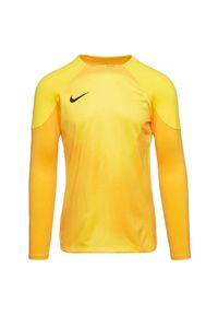 Nike - Męska Koszulka Bramkarska Gardien IV. Kolor: żółty. Sport: turystyka piesza