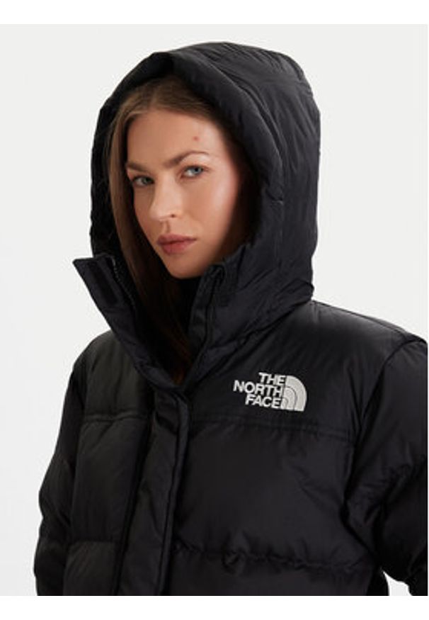 The North Face Kurtka puchowa Nuptse NF0A832K Czarny Loose Fit. Kolor: czarny. Materiał: syntetyk
