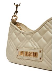 Love Moschino - LOVE MOSCHINO Torebka JC4152PP1MLA0110 Écru. Materiał: skórzane