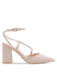 DeeZee Czółenka AISCHA KL-HH4587-21 Beżowy. Kolor: beżowy. Materiał: materiał #1
