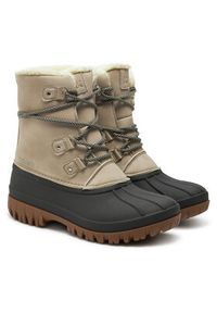 Kimberfeel Śniegowce Rebecca Beżowy. Kolor: beżowy. Materiał: skóra #2