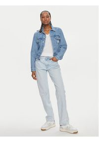 Pepe Jeans Jeansy PL204592 Niebieski Straight Fit. Kolor: niebieski #5