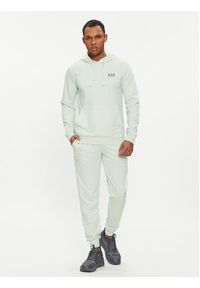 EA7 Emporio Armani Bluza 8NPM04 PJ05Z 1133 Zielony Regular Fit. Kolor: zielony. Materiał: bawełna