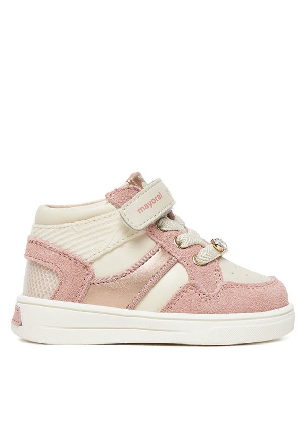 Sneakersy Mayoral. Kolor: różowy