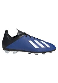 Adidas - Buty piłkarskie korki dla dzieci adidas X 19.4 EF1615. Zapięcie: sznurówki. Materiał: materiał, syntetyk. Szerokość cholewki: normalna. Sport: piłka nożna #1