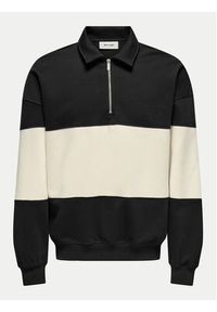 Only & Sons Bluza Byorn 22031400 Czarny Oversize. Kolor: czarny. Materiał: bawełna, syntetyk #4