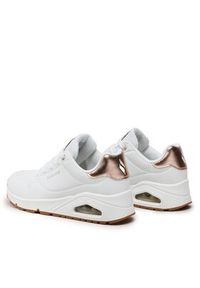 skechers - Skechers Sneakersy Uno 177094/WHT Biały. Kolor: biały. Materiał: skóra #5