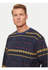 Jack & Jones - Jack&Jones Piżama 12268512 Granatowy Loose Fit. Kolor: niebieski. Materiał: syntetyk #5
