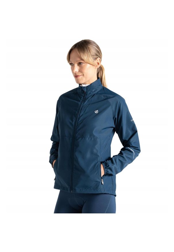 DARE 2B - Kurtka wiatrówka damska Resilient III. Kolor: niebieski. Sport: turystyka piesza