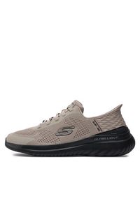 skechers - Skechers Sneakersy Bounder 2.0 232459 Brązowy. Kolor: brązowy. Materiał: materiał #4