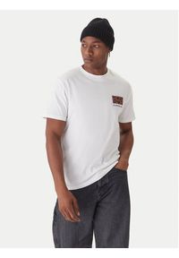 Quiksilver T-Shirt Evo Youth Crisis EQYZT08192 Biały Regular Fit. Kolor: biały. Materiał: bawełna #3