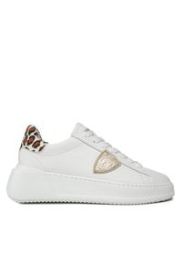 Philippe Model Sneakersy Temple Low TRES VA01 Biały. Kolor: biały