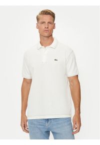 Lacoste Polo PH5981 Biały Regular Fit. Typ kołnierza: polo. Kolor: biały. Materiał: bawełna