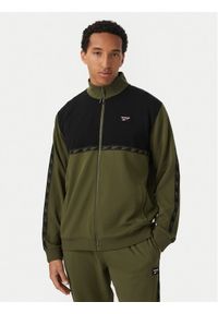 Reebok Bluza Artek RK25726CCM Zielony ciemny Regular Fit. Kolor: zielony. Materiał: syntetyk #1