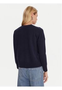 Marella Kardigan Chicco 2523346044 Granatowy Loose Fit. Kolor: niebieski. Materiał: wełna #3