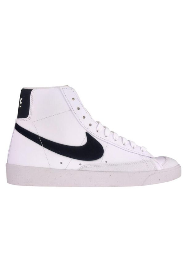 Buty do chodzenia damskie Nike 101 Blazer Mid 77 Next Nature. Wysokość cholewki: za kostkę. Zapięcie: sznurówki. Kolor: biały. Materiał: materiał, skóra, syntetyk, guma. Szerokość cholewki: normalna. Sport: turystyka piesza