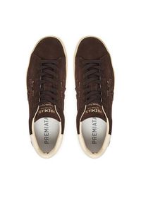Premiata Sneakersy Steven Var 7897 Brązowy. Kolor: brązowy. Materiał: zamsz, skóra #5