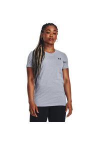 Koszulka fitness damska Under Armour Sportstyle LC. Kolor: szary. Sport: fitness
