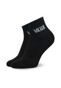 Vans Zestaw 3 par wysokich skarpet damskich Half Crew Sock VN00073EIZH1 Czarny. Kolor: czarny. Materiał: bawełna, materiał
