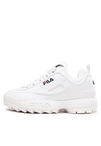Fila Sneakersy Disruptor Low 1010262.1FG Biały. Kolor: biały. Materiał: skóra #2