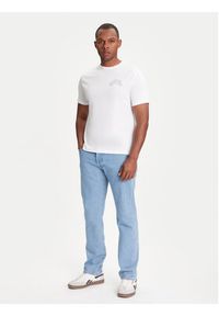 United Colors of Benetton - United Colors Of Benetton T-Shirt 3I1XU1096 Biały Regular Fit. Kolor: biały. Materiał: bawełna #4