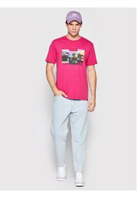 O'Neill T-Shirt Bays 2850021 Różowy Regular Fit. Kolor: różowy. Materiał: bawełna #4