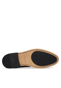 TOMMY HILFIGER - Tommy Hilfiger Półbuty Hilfiger Leather Dress Shoe FM0FM05777 Czarny. Kolor: czarny. Materiał: skóra #6