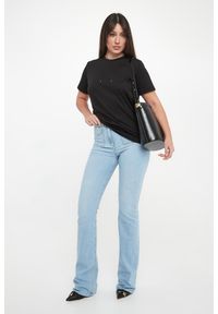 Elisabetta Franchi - T-shirt damski z logo ELISABETTA FRANCHI #3