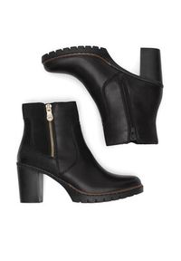Rieker Botki Y2557-00 Czarny. Kolor: czarny. Materiał: skóra #4