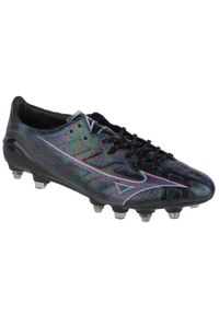 Buty piłkarskie - korki męskie, Mizuno Alpha Japan Mix. Kolor: czarny. Sport: piłka nożna