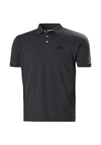 Polo Helly Hansen Malcesine. Typ kołnierza: polo. Kolor: czarny, brązowy, wielokolorowy. Materiał: bawełna #1