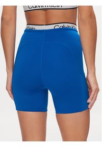 Calvin Klein Performance Szorty sportowe 00GWS4L722 Niebieski Slim Fit. Kolor: niebieski. Materiał: syntetyk
