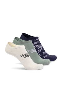 Reebok Skarpety stopki unisex Classics Invisible Socks 3 Pairs GM5867 Żółty. Kolor: żółty #1