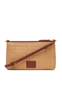 Pinko - PINKO Torebka Flat Horizontal Mini PE 25 PCPL 104277 A2CE Beżowy. Kolor: beżowy #3