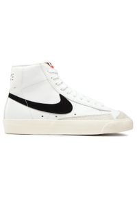 Nike Sneakersy Blazer Mid '77 CZ1055 100 Biały. Kolor: biały. Materiał: skóra