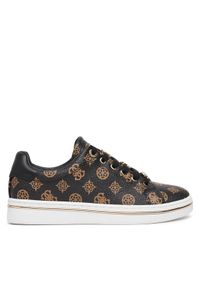 Guess Sneakersy FLPSTA FAL12 Brązowy. Kolor: brązowy. Materiał: skóra #1