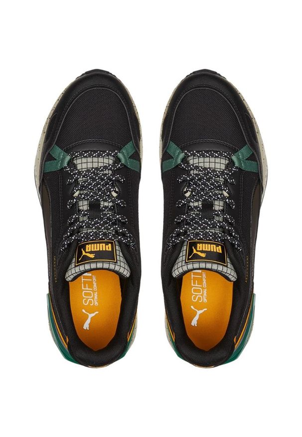 Buty męskie Puma Graviton Tera Open Road. Kolor: czarny. Materiał: tkanina, guma, materiał, syntetyk. Sport: bieganie