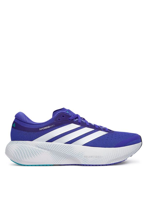 Adidas - adidas Buty do biegania Supernova Rise 3 JP8687 Niebieski. Kolor: niebieski. Materiał: materiał