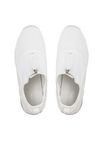 MICHAEL Michael Kors Sneakersy Spencer Wedge Trainer Biały. Kolor: biały. Materiał: skóra #6