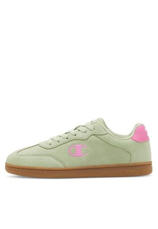 Champion Sneakersy Prestige S11736-GS019 Zielony. Kolor: zielony. Materiał: skóra