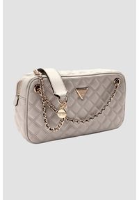Guess - GUESS Torebka damska w kolorze taupe Giully II. Kolor: beżowy. Styl: casual