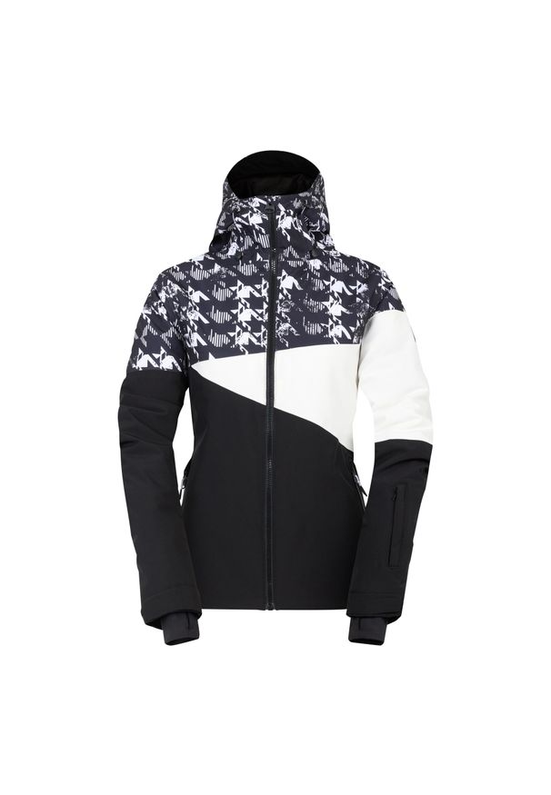 DARE 2B - Damska Kurtka Narciarska Ice III Dogtooth. Kolor: czarny. Sezon: zima. Sport: narciarstwo