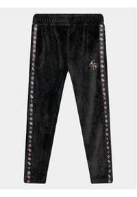 Guess Spodnie dresowe J3BQ12 KBYO0 Czarny Relaxed Fit. Kolor: czarny. Materiał: syntetyk
