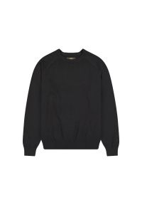 Lee - MESKI SWETER LEE CLEAN RAGLAN SWEATER BLACK 112378518. Długość rękawa: raglanowy rękaw #4