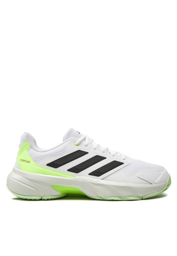 Adidas - adidas Buty CourtJam Control 3 Tennis IF0459 Biały. Kolor: biały