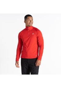 DARE 2B - Bluza turystyczna męska Dare 2B Fuse Up II termoaktywna. Kolor: czerwony. Materiał: poliester, elastan. Sezon: zima. Sport: turystyka piesza, narciarstwo #1