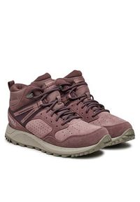 Merrell Trapery Wildwood Mid Ltr Wp J068104 Bordowy. Kolor: czerwony. Materiał: zamsz, skóra #5