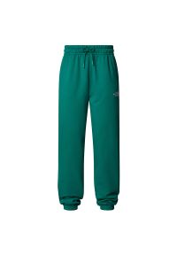 Spodnie The North Face Essential Jogger 0A8A6KNL11 - zielone. Kolor: zielony. Materiał: dresówka, materiał, bawełna