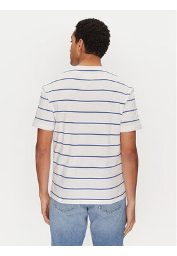 Calvin Klein T-Shirt K10K114457 Niebieski Regular Fit. Kolor: niebieski. Materiał: bawełna