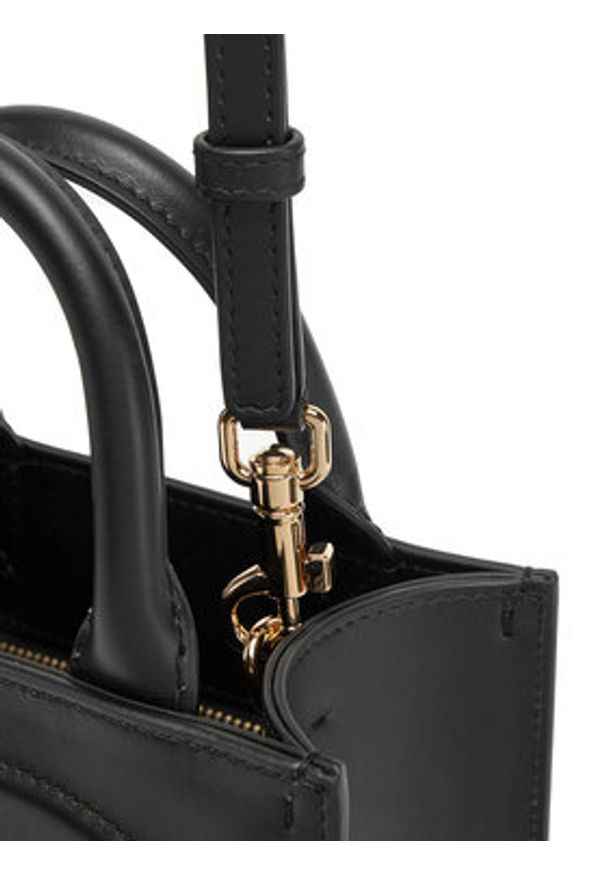 DOLCE & GABBANA - Dolce&Gabbana Torebka BB7479 AW576 Czarny. Kolor: czarny. Materiał: skórzane